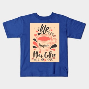 Coffee times Kids T-Shirt